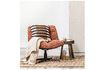Miniaturansicht Sessel mit Schaffelleffekt Terracotta Vinny 2