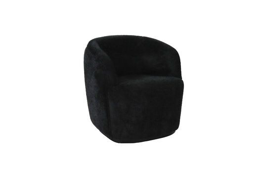 Sessel mit schwarzem Bouclé-Stoff Porterville ohne jede Grenze