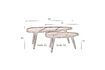 Miniaturansicht Set mit 2 Couchtischen Sham 24