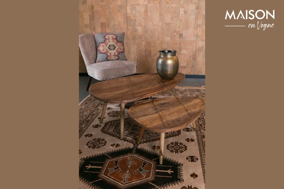 Set mit 2 Couchtischen Sham DutchBone