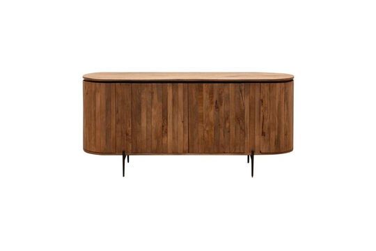Sideboard aus dunklem Holz Türen