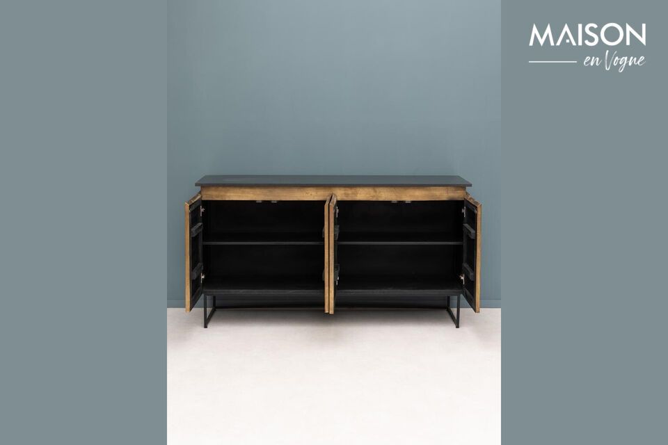 Entdecken Sie zeitlose Eleganz und außergewöhnliche Funktionalität mit unserem Sideboard aus gold