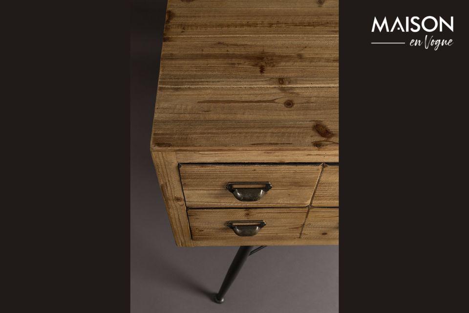 Sideboard Six mit Holzschubladen - 7