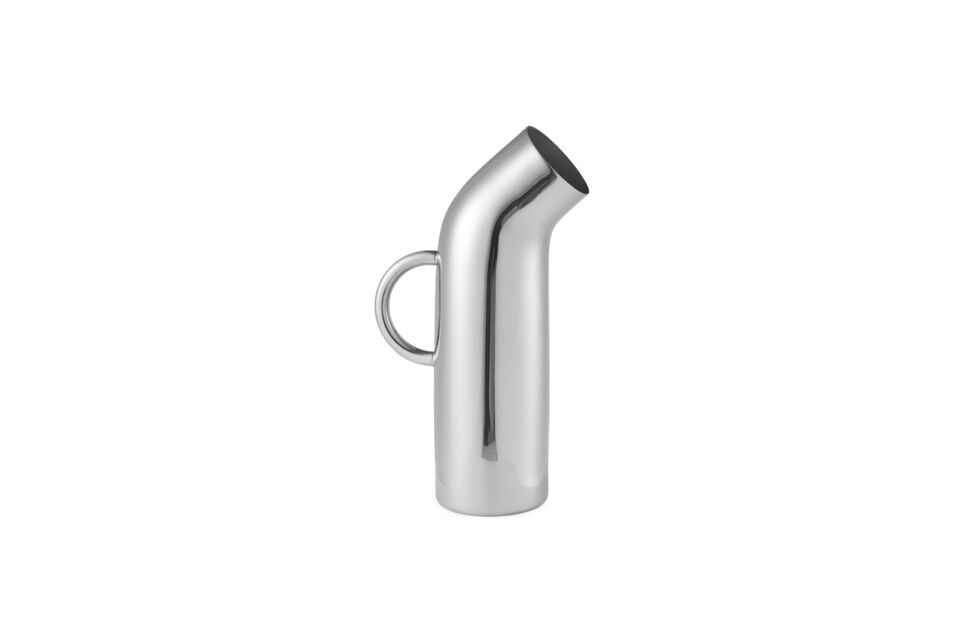 Silberne Edelstahlkaraffe 1,2L Pipe Normann Copenhagen