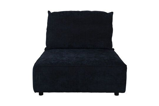 Sofaelement 1-sitzig in blauem Stoff Hunter ohne jede Grenze