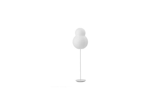 Stehlampe aus weißem Papier Bubble Puff ohne jede Grenze