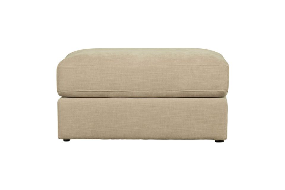 Stoffpouf beige Family Vtwonen