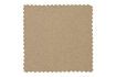 Miniaturansicht Stoffsofa mit Schaffelleffekt in Beige Sara 2
