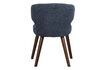 Miniaturansicht Stuhl aus blauem Melange-Stoff Cape 3