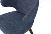 Miniaturansicht Stuhl aus blauem Melange-Stoff Cape 5