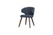 Miniaturansicht Stuhl aus blauem Melange-Stoff Cape 1
