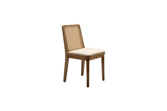 Stuhl aus dunklem Holz Pablo