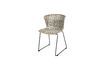 Miniaturansicht Stuhl aus gewebtem Polyester-Rattan in Beige Wings 5