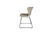 Miniaturansicht Stuhl aus gewebtem Polyester-Rattan in Beige Wings 6
