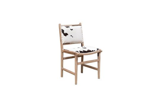 Stuhl aus hellem Holz Isère