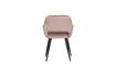 Miniaturansicht Stuhl aus hellrosa Velours Jelle 5