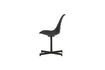Miniaturansicht Stuhl aus Kunststoff und schwarzem Metall Flow 4