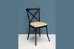 Miniaturansicht Stuhl aus Metall und Jute Lorraine 1