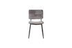Miniaturansicht Stuhl aus Polyester-Velour antrazit Kaat 1