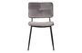 Miniaturansicht Stuhl aus Polyester-Velour antrazit Kaat ohne jede Grenze