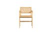 Miniaturansicht Stuhl aus Rattan und Holz in Beige Gunn 3