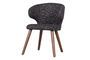 Miniaturansicht Stuhl aus schwarzem Melange-Stoff Cape ohne jede Grenze