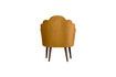 Miniaturansicht Stuhl aus Velor ochre Schelp 4