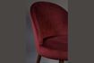 Miniaturansicht Stuhl Barbara aus rotem Samt 7