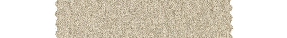 Materialbeschreibung Stuhl mit Schaffelleffekt Beige Force