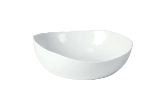 Suppenschüssel aus weißem Porzellan