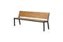 Miniaturansicht Teakholzbank beige Contemporary ohne jede Grenze