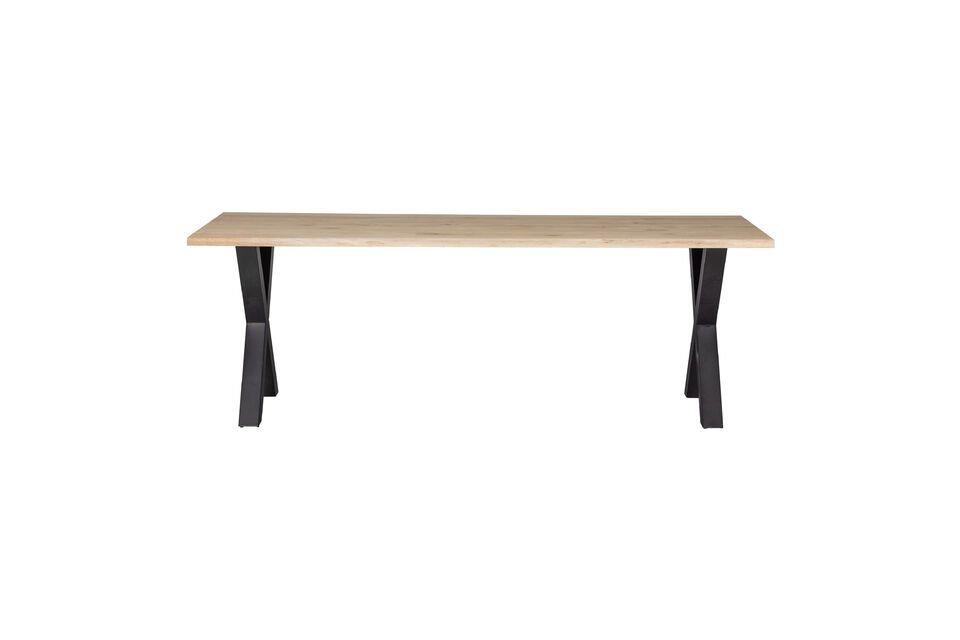 Tisch aus massiver Eiche beige Tablo Woood