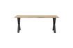 Miniaturansicht Tisch aus massiver Eiche beige Tablo 1