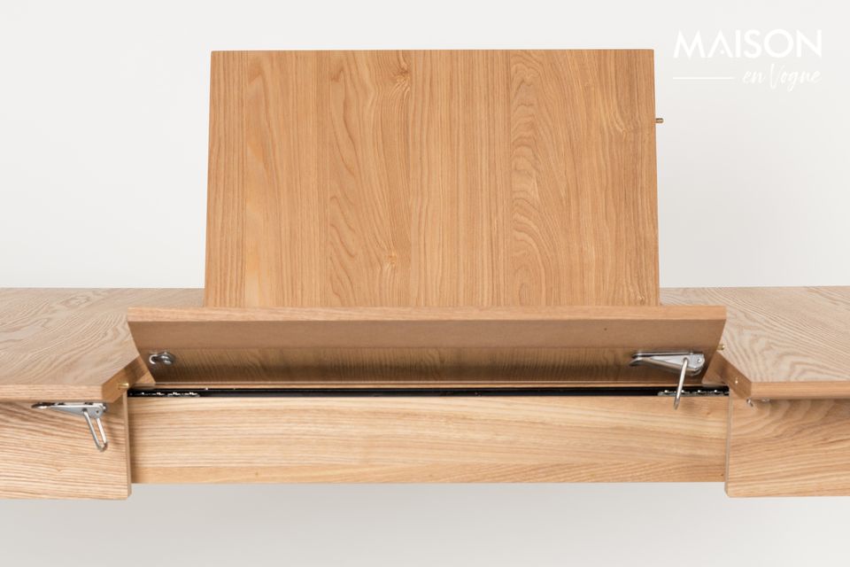 Tisch Glimps 180-240 x 90 Natur - 7