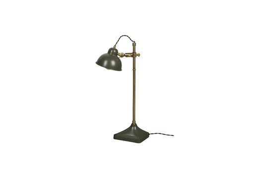 Tischlampe aus grünem Eisen Todd