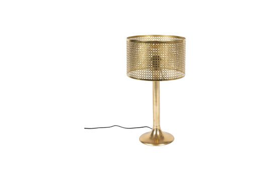 Tischlampe aus vergoldetem Eisen Barun