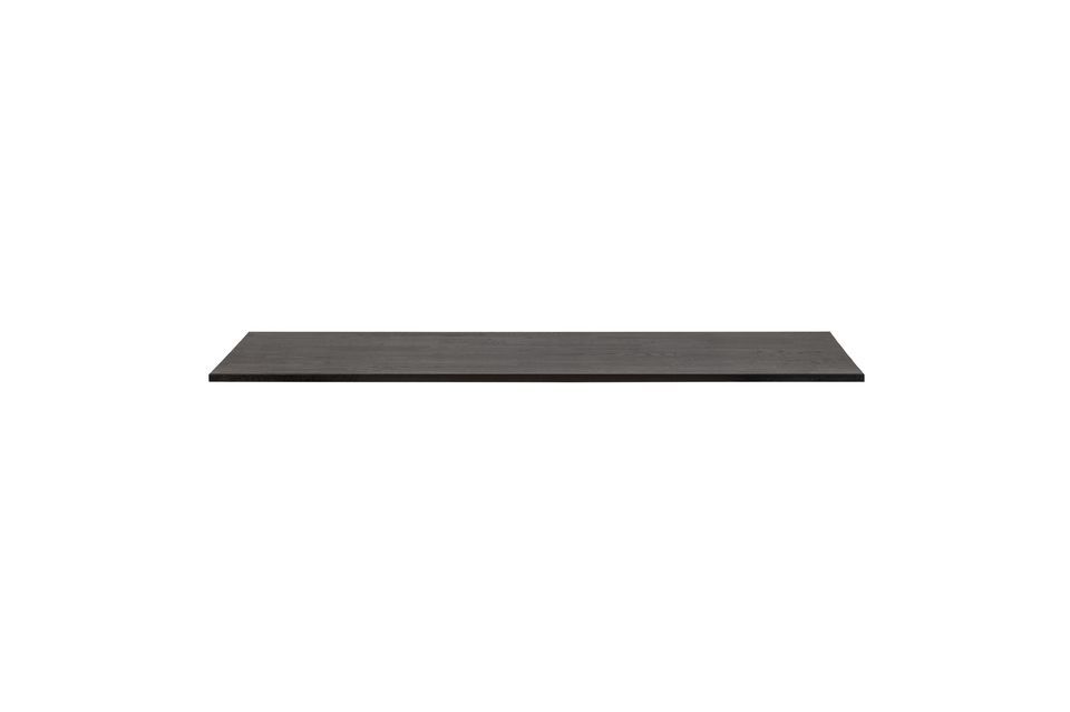 Tischplatte 180 x 90 aus schwarzer Eiche Tablo Woood