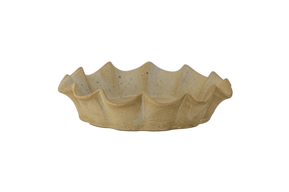 Tortenplatte aus braunem Sandstein Solange Bloomingville