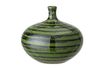 Miniaturansicht Vase aus grünem Stein Landroff 1