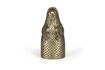 Miniaturansicht Vase aus recyceltem Aluminium in Gold Alligator 6