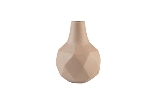 Vase aus rosa Aluminium 16 cm Bloom