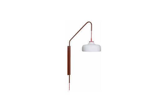 Wandleuchte aus Glas maroon Current