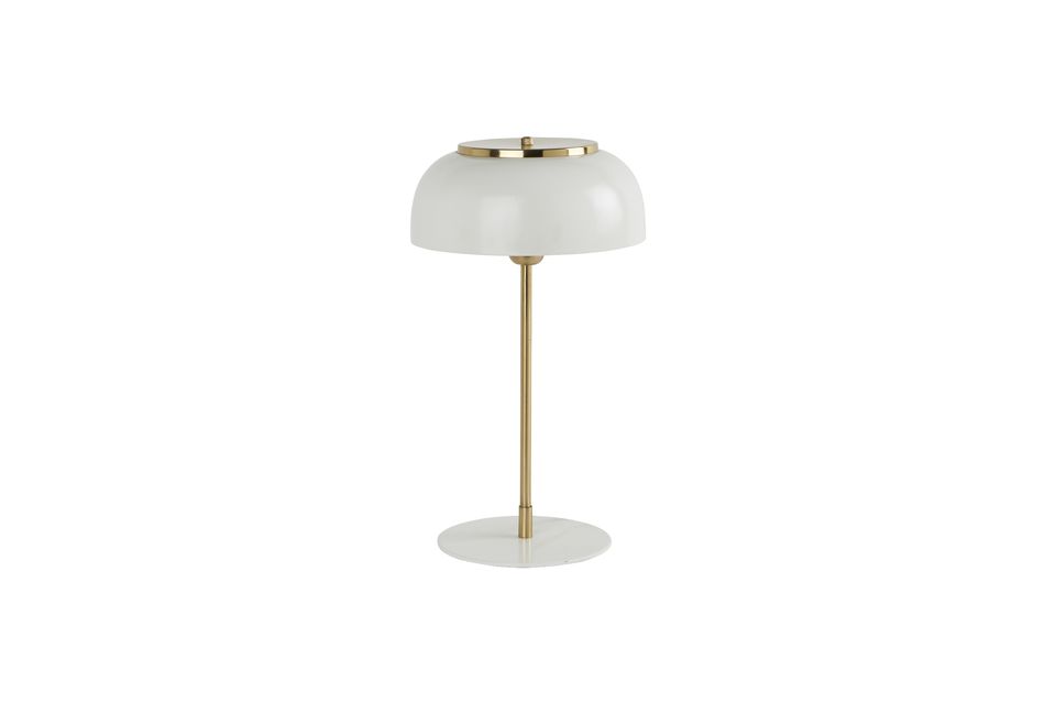 Weiße Tischlampe Ranto Athezza